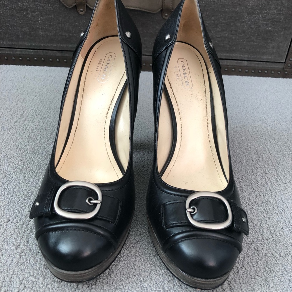 Coach Heels Size 10
